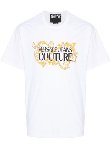 VERSACE JEANS COUTURE - T-shirt in cotone con stampa