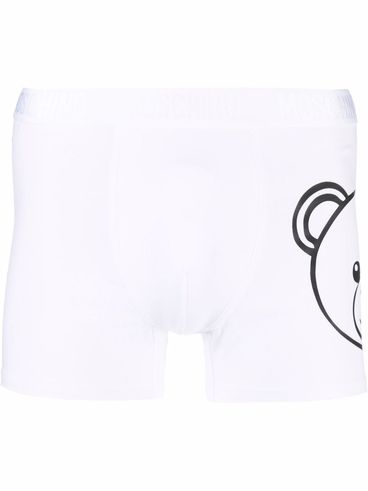 MOSCHINO UNDERWEAR - Boxer stampa orso