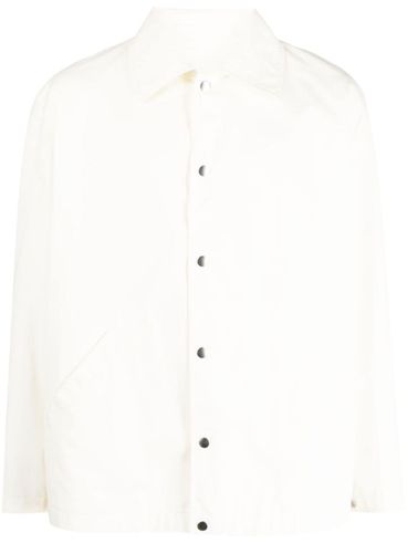 JIL SANDER - Logo-print shirt jacket