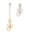 Asymmetric Anchor-motif earrings