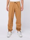 Cotton trousers with waistband belt