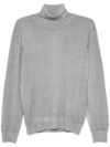 Wool high-neck sweater