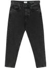 Jeans Jeremiah in cotone nero