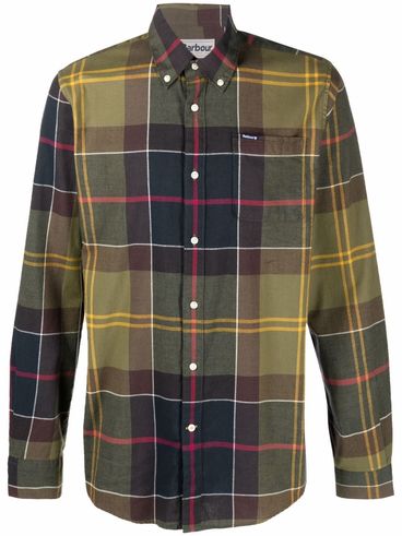 BARBOUR - Checked cotton shirt