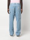 Organic cottone wide-leg jeans