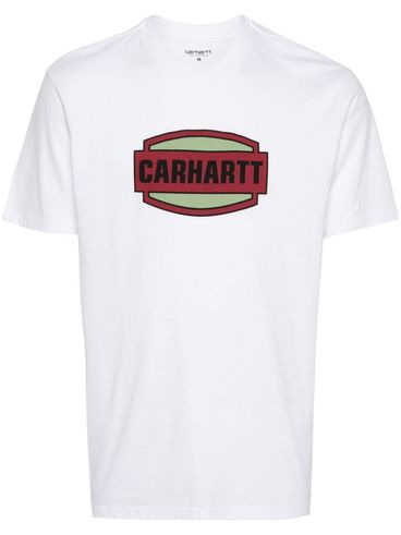 CARHARTT WIP - T-shirt Press Script in cotone biologico