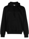 Hooded cotton sweatshirt with logo