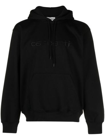 CARHARTT WIP - Hooded cotton sweatshirt with logo