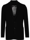 Blazer monopetto in cotone