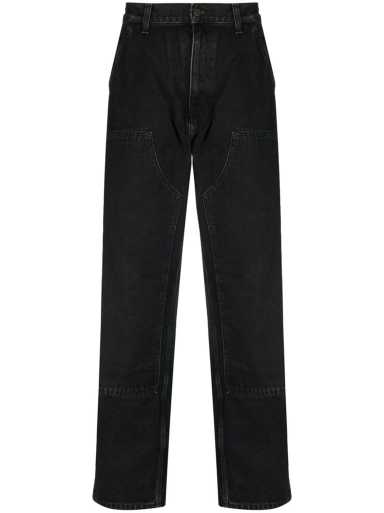 CARHARTT COTTON NASH DK STRAIGHT-LEG JEANS 