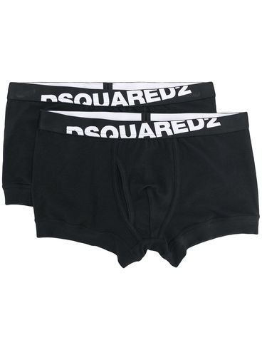 DSQUARED2 - Set di boxer in cotone elasticizzato