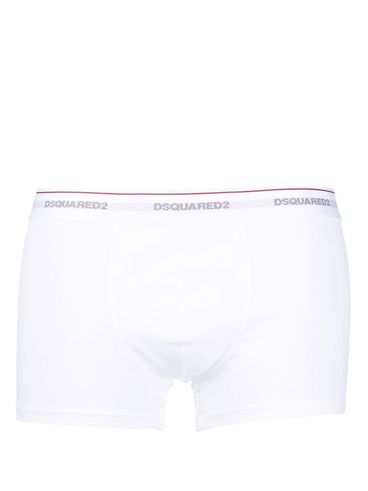 Set of stretch cotton boxer briefs