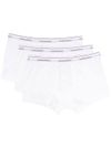 Set of stretch cotton boxer briefs