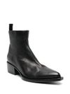 Calf leather Debbie ankle boots