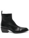 Calf leather Debbie ankle boots