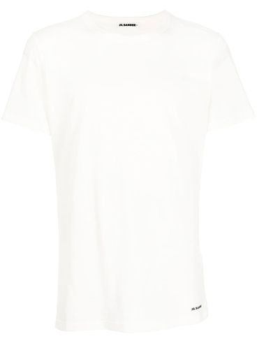 JIL SANDER - Cotton T-shirt with logo print