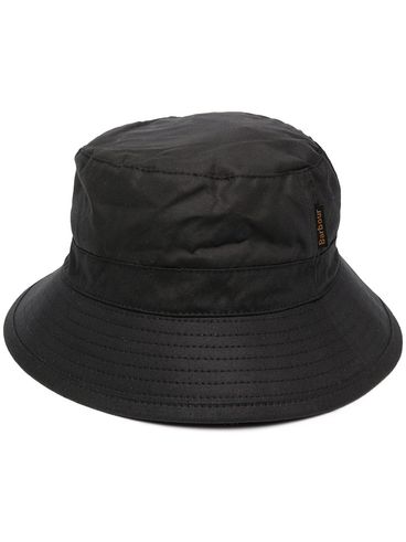 Waxed cotton bucket hat