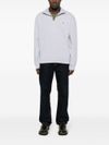 maison kitsuné - Cotton sweatshirt with high neck and logo embroidery - 3