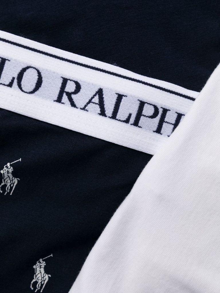 POLO RALPH LAUREN SET DI BOXER IN COTONE STRETCH CON LOGO 