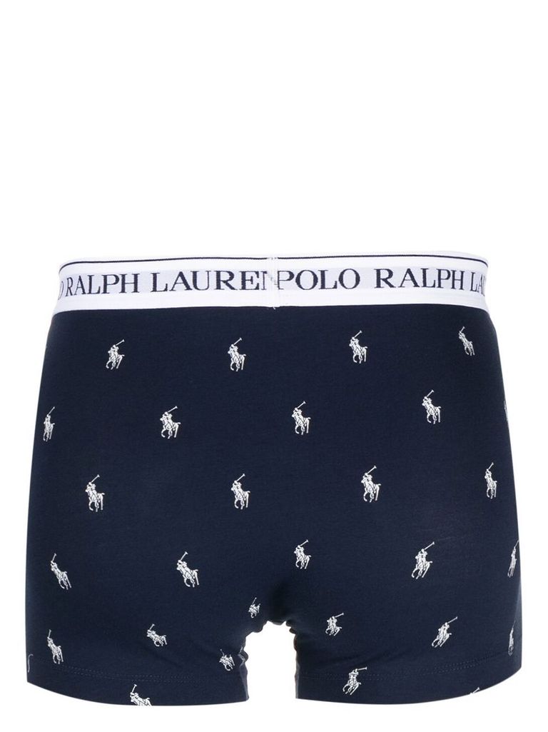 POLO RALPH LAUREN SET DI BOXER IN COTONE STRETCH CON LOGO 