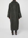 max mara - Long blue wool 'Kadiak' coat - 3