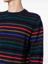 ps paul smith - Maglia in lana merino con righe orizzontali - 3