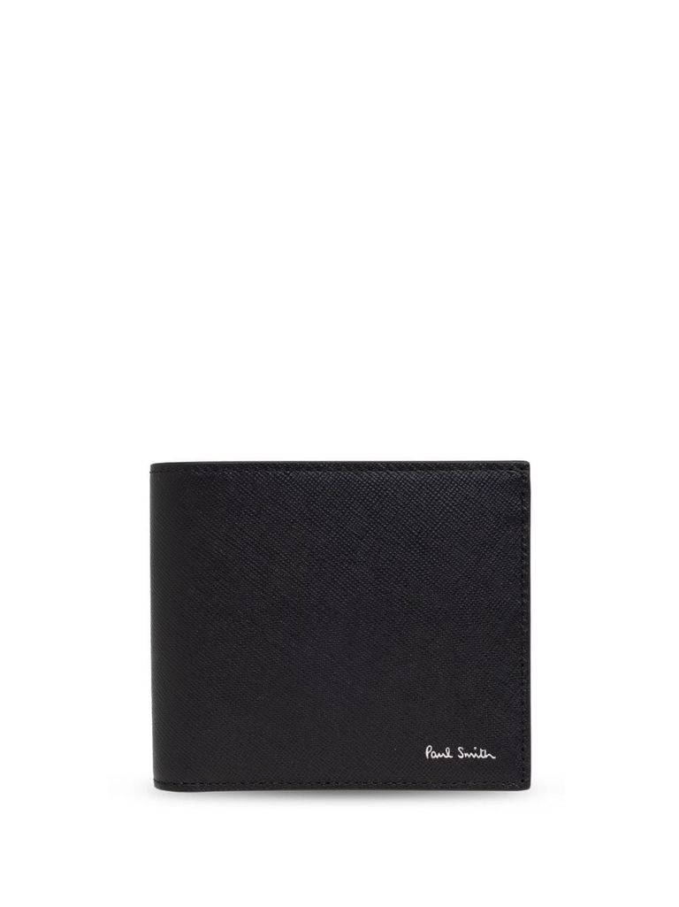 PS BY PAUL SMITH CALF LEATHER WALLET WITH PRINT 