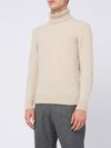 piacenza cashmere - Cashmere and silk turtleneck sweater - 1