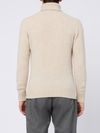 piacenza cashmere - Cashmere and silk turtleneck sweater - 3