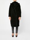 max mara - Black long wool 'Tedgirl' coat - 1