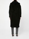 max mara - Black long wool 'Tedgirl' coat - 3