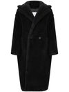 max mara - Black long wool 'Tedgirl' coat