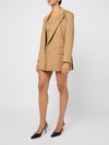 Camel-colored wool 'Falster' coat