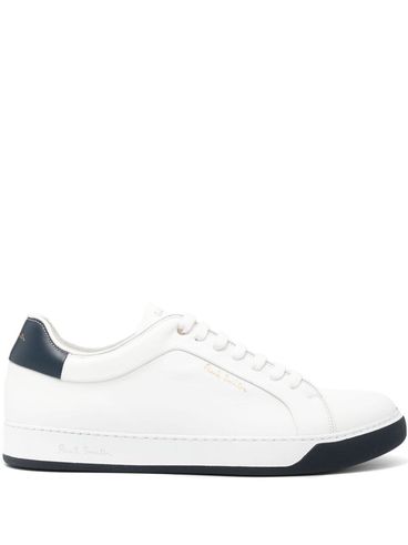 PAUL SMITH - Calf Leather Sneakers with Logo