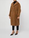 'Teddy' long wool coat