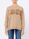 Camel-colored wool 'Fido' sweater