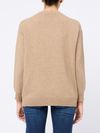 Camel-colored wool 'Fido' sweater