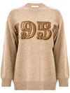 Camel-colored wool 'Fido' sweater