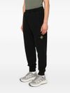 stone island - Pantaloni sportivi in cotone con patch logo - 3