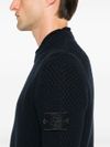 stone island - Virgin Wool Knit Sweater - 4