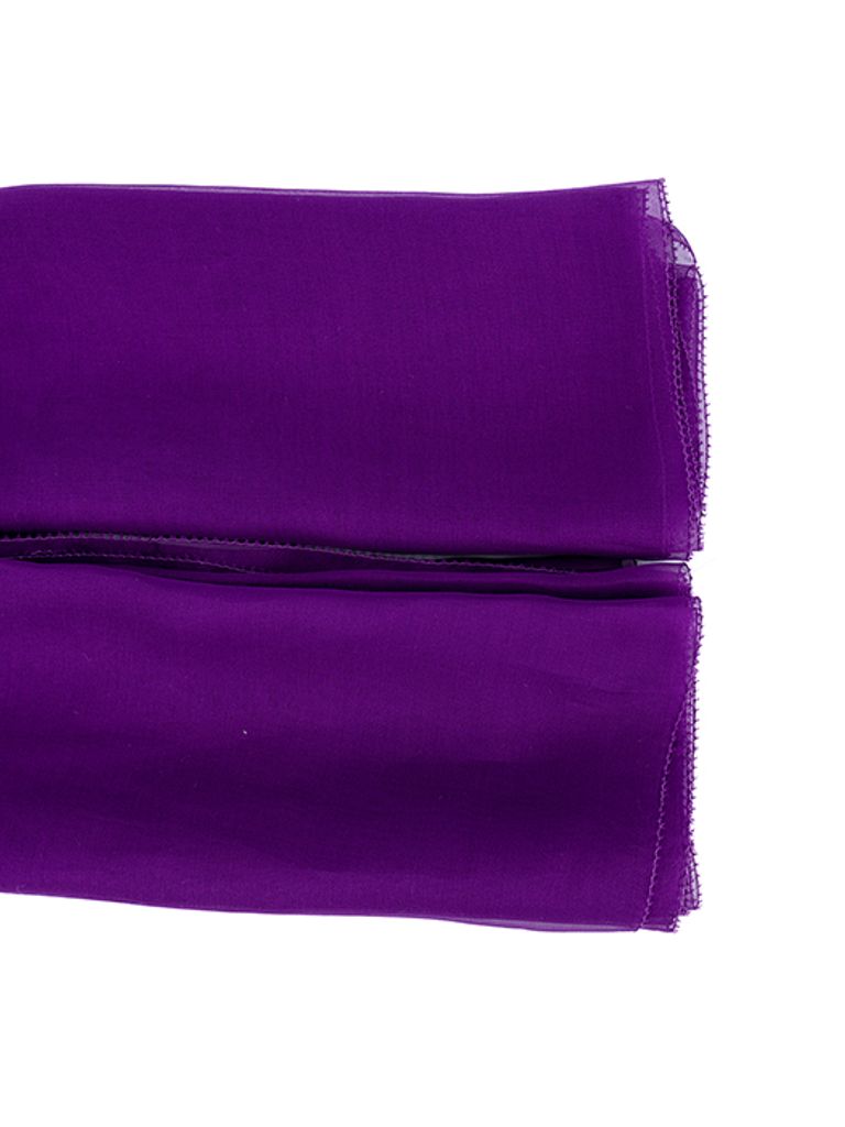 Shop Max Mara Purple Silk 'riviera' Scarf In Viola