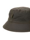 Waxed cotton bucket hat