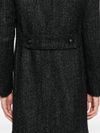 Long Double-Breasted Wool Coat