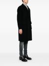 Cherry Single-Breasted Wool Coat