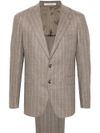 Pinstripe Virgin Wool Suit