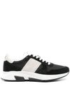 Suede calf leather sneakers