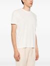 tom ford - T-shirt in cotone bianco girocollo - 4