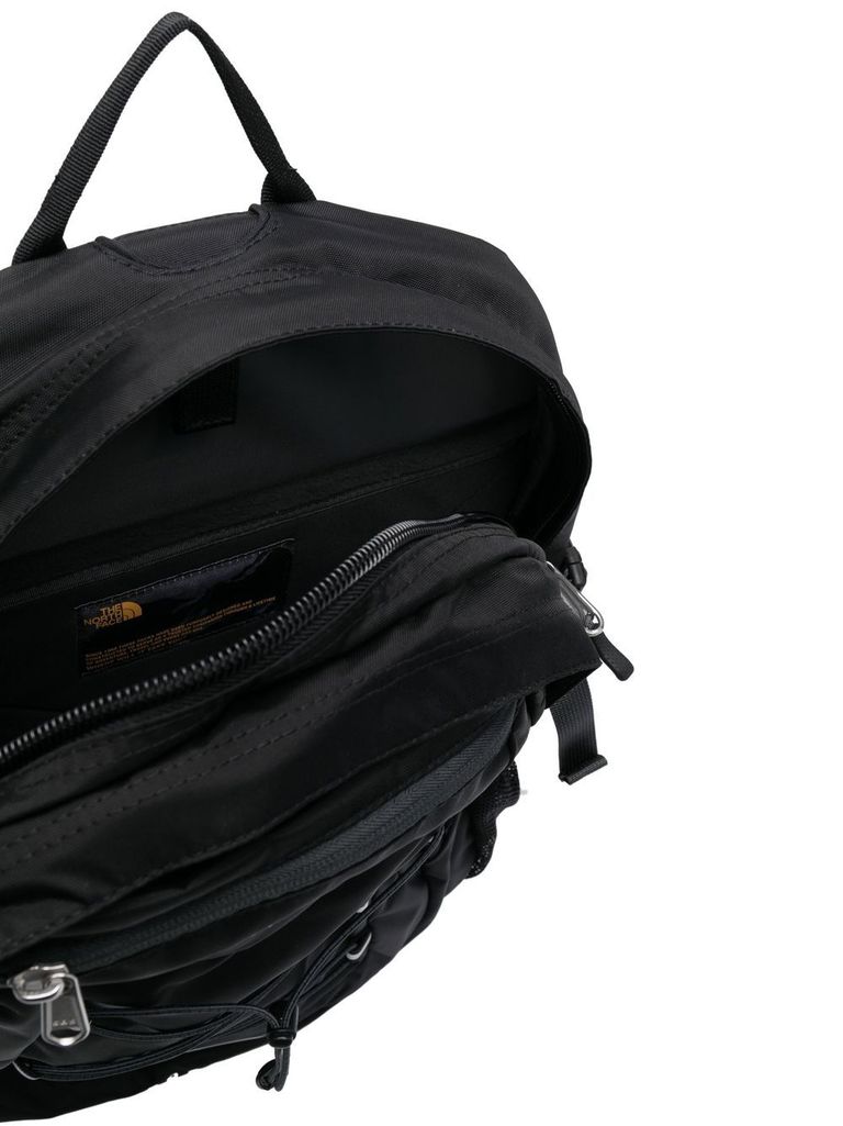 Shop The North Face Nylon Borealis Backpack With Drawstring In Nero