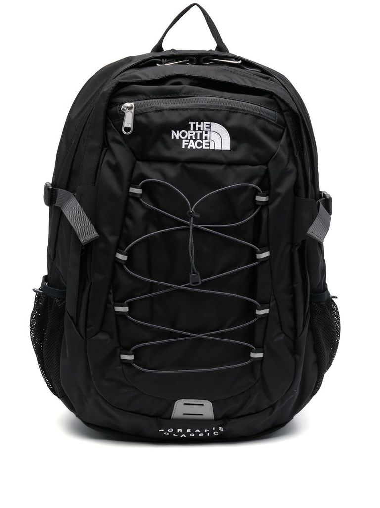 Shop The North Face Nylon Borealis Backpack With Drawstring In Nero