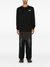 the north face - Black cotton long-sleeve t-shirt - 2